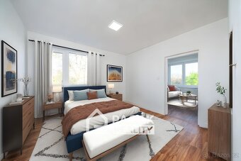Prodej zajímavě architektonicky řešeného rodinného domu v Tl - 8