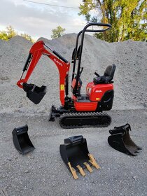 Půjčovna-pronájem minibagru Kubota - 8