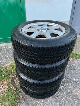 Alu kola 5x100, Škoda, VW, Seat atd, 195/65/15 6mm zimní - 8