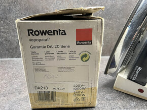 Napařovací žehlička Rowenta - 8