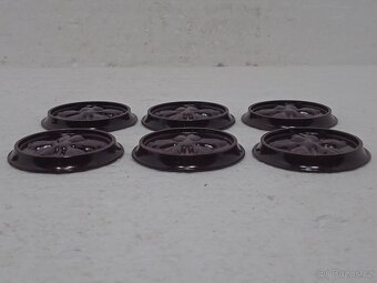 Sada 6 retro bakelitových podtácků ČSSR - 8