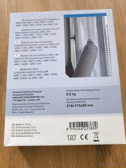 Klimatizace DeLonghi + window kit - 8