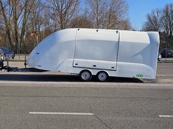 Prodám britský krytý sklopný vlek ECO Trailer Velocity RS - 8