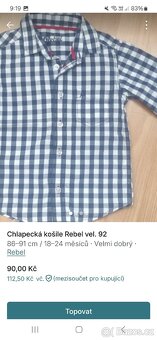 Oblečení na chlapce 92-104 - 8