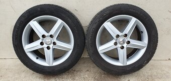 Alu kola Seat 16" 5x112, letní Kumho 205/55R16 - 8
