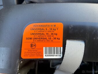 BRITAX RÖMER Advansafix IV M 9-36kg - 8