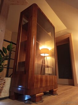 Starožitná vitrína Art Deco - 8