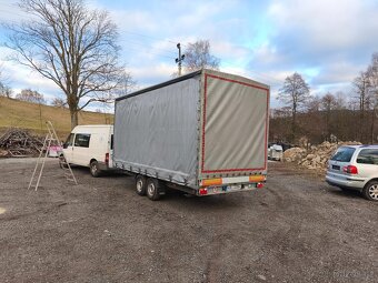 Plachtový přívěs Agados 3,5T - 8