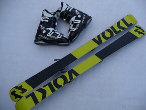 221. Lyže VOLKL - 128 cm + boty TECNICA 38 eu - set - 8