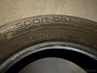 prodám letní pneumatiky 195/65/15 Vredestein a Dunlop sada - 8