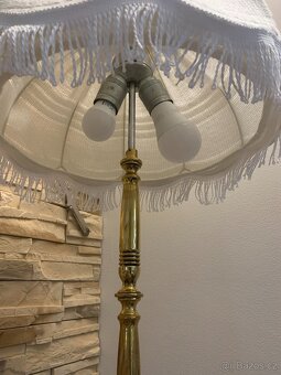 Stará mosazná lampa - 8