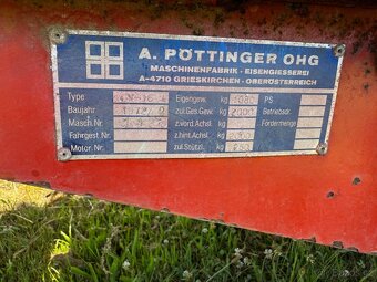 Sběrač POTTINGER 15 - 8