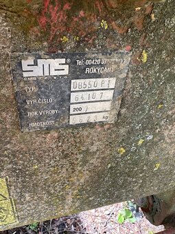 Diskový podmítač SMS/Kverneland DB 550 - 8