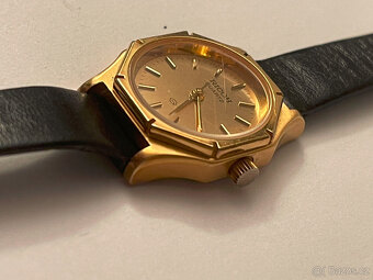 Damské hodinky Ricoh, kožený pásek, nova baterka, plně funkč - 8