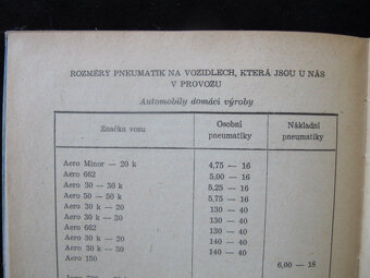 Pneumatiky a jejich údržba F. Hliněnský technická literatúra - 8