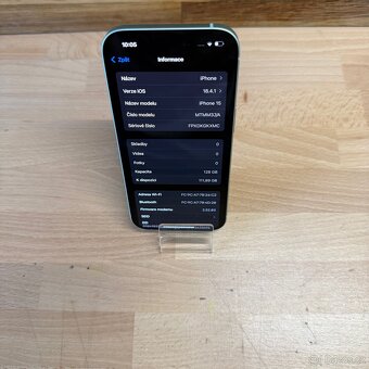 iPhone 15 128GB světle zelený (12 měsíců záruka) - 8