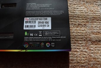 Prodám G.SKILL 32GB KIT DDR5 6000MHz CL30 Trident Z5 NEO AMD - 8