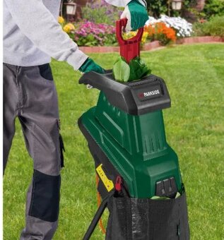 Výkonný nožový drtič Parkside 2400W - 8
