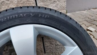 Alu kola 5x112 r17 škoda octavia II letní pneu - 8