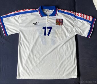Czech Republic dres Puma 17 Smicer XL 96/97 - 8