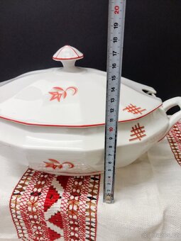 Art Deco polévková mísa - 8