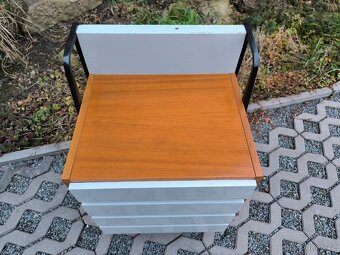 Retro noční stolek UP Závody - Brusel Expo 58 - 8