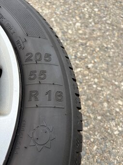 Letní kola Opel 205/55r16 - 8
