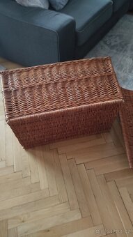 Proutěný koš ( truhla) - 8