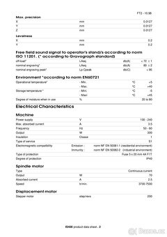Gravírovací stroj Gravograph IS400 s rotačním adaptérem - 8