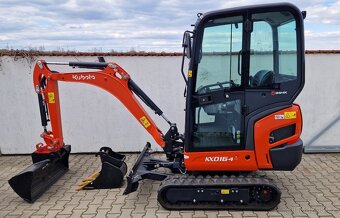 Minibagr Kubota KX016-4/NOVÝ STROJ,ROK 2022/2XLŽÍCE - 8