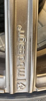 Alu kola 5x120 R20 PNEUMATIKY KO - 8