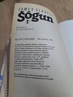 Šógun 1 román o Japonsku, Clavell - 8