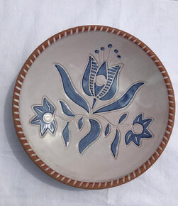 5x Keramický Talíř + Hrnek Porcelán Dekorace RETRO - 8