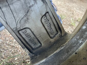 Alu kola 5x112 originál Volkswagen gumy 7mm zimní - 8