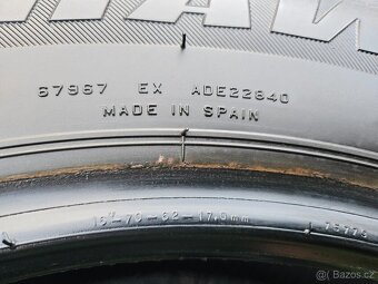 2x Letní ZÁTĚŽOVÉ pneu Firestone Van-H 2 - 215/75 R16C - 85% - 8