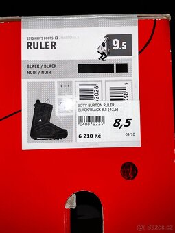 Snowboard boty BURTON RULER |EU42,5| - 8