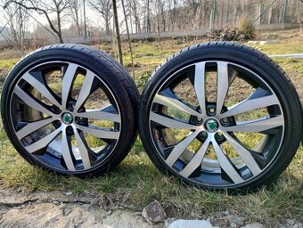 Originál ALU kola Škoda Fabia / Rapid R17 + letní pneu - 8
