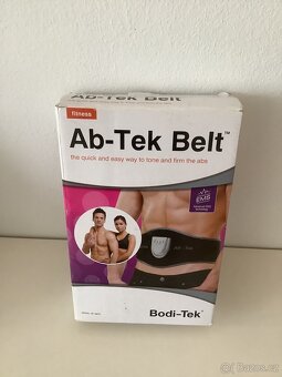 Svalový elektrostimulátor BODY-TEK AB BELT BLACK - 8