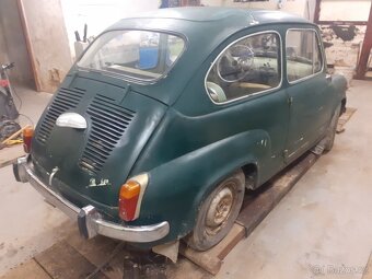 Fiat 600D 1960 protivítr , platné doklady - 8
