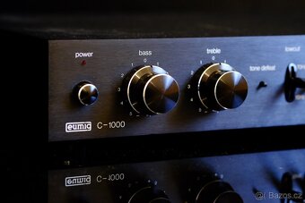 EUMIG -- C+M 1000 + vzacny vintage zesilovac - 8