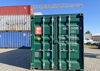 Lodní kontejner 20' DODÁNÍ ZDARMA - zelený - 8