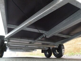 PROFI přívěs, 400x150x35 cm, DVOUNÁPRAVOVÝ - 8