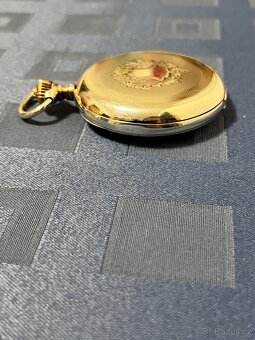 Kapesní stříbrné hodinky Omega, krásne a funkční - 8