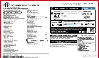 Alfa Romeo Giulia 2.0 Turbo 16V AT8 Veloce Ti - 8