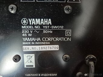 Domácí kino 5+1 Yamaha - 8