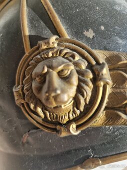 přilba, helma dragoun - důstojník - 8