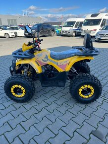 Dětská čtyřkolka Piranha Veyron 125cc 1G8 - žlutá - 8