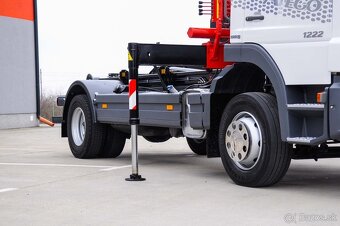 NOVÝ HÁKOVÝ NOSIČ KONTEJNERŮ HYDRAULICKÁ RUKA MERCEDES 12T - 8