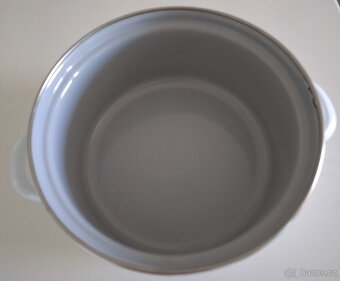 elegantní sada smaltovaných hrnců Ibiza, 1984, Smalt BSB - 8