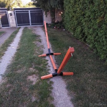 zahradni houpacka houpaci sit se stojanem pro dva - 8